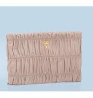 Prada Gaufre Nappa Leather Clutch, Pale Grey.jpg