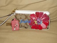 Poppy wristlet and pink picture frame keyfob.JPG