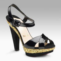 CL La Falaise black with glitter sandal 40.jpg