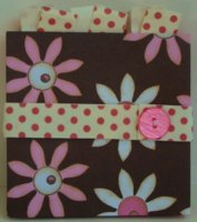 nycole floral borwn and pink brag book scrapbook.jpg