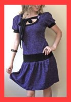 papaya purple tapestry low waist dress.jpg