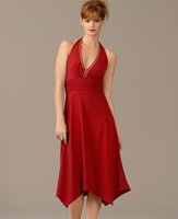 Macys Donna Ricco Matte Jersey halter dress.jpg