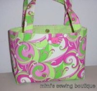 mimis hot pink lime green swirls tote.jpg