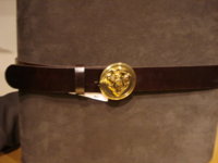 $139 women's leather crest belt 001.jpg