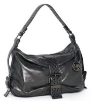Heidi Grommet Large Shoulder Bag, Gunmetal.jpg