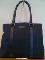 $379 Black GG Canvas Med Tote.jpg