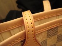 The Neverfull bag is infamous for its leather aging and cracking, primarily  because it's made of aniline leather, also called vachetta…