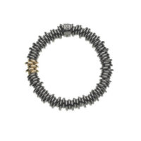 8267-sweetie-black-rhodium-and-18ct-rolled-gold-bracelet-large-image-1.jpg