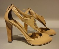 $459 GUCCI 1973 Nude Leather with Antique Gold GG Detail.jpg
