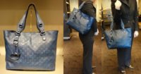 $969 Blue Guccissima Icon Bit Tote with Snap Closure, RETAIL $1390.JPG