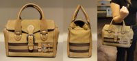 $1229 Medium Heritage Beige Nubuck Boston Satchel w Brown-Beige Webbing.JPG