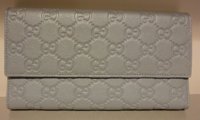 $199 Ladies bluish grey guccissima continental wallet .jpg