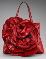 Around February 3rd, 2010 - Shiny Napa Rose Bag In Red ($1595) - Bergdorf Goodman.jpg