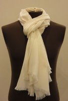 $139 Ivory GG Scarf 70% wool 30% silk 1.jpg