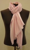 $139 Light Pink GG Scarf 70% Wool 30% Silk1.jpg
