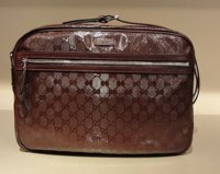 $549 Large East West Camera Case Messenger in Burgundy Imprimee.jpg