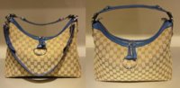 $689 GG Canvas Icon Bit Hobo w Blue Leather Trim 01.JPG