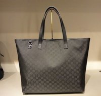 $349 Britt tote in Black Jacquard with silver hardware.jpg