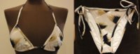 $329 Black and Biege Abstract Trangle Bikini.jpg