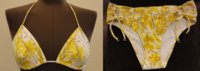 $239 Yellow Vietri gathered Trangle Bikini.jpg