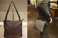 $389 Brown GG Jacquard Messenger.jpg