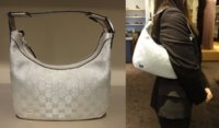 $299 Small Silver GG Canvas Hobo With Silver Trim.JPG