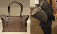 $329 Abbey Small Brown Jacquard Zip Top Tote.jpg