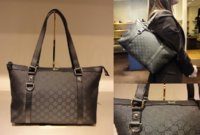 $329 Medium Black Jacquard Abbey Zip Top Tote.JPG