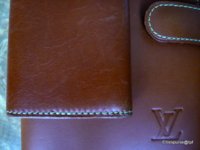 Louis Vuitton Louis Vuitton Honore Portfolio Brown Nomade Leather