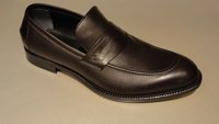 $309 Brown Smooth Leather Moc with script detail.jpg