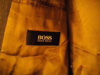 Hugo Boss Men's Black & White Blazer - Interior Label View.jpg