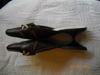 Mui Mui Brown Mules - Side View.jpg