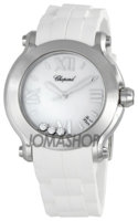 Chopard Happy Sport 3-diamond White Rubber.jpg