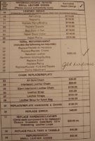 Price List for Chanel Repair Refurbishment or Spa Service