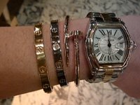Two-tone watch: Cartier or Rolex 