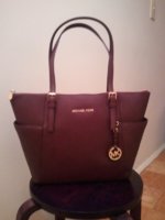 Jet Set Zip Top Tote Bordeaux Saffiano Purseforum