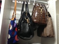 Purses Hanging Closet.jpg