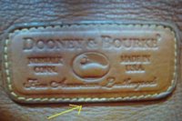 Designer Dooney & Bourke Purse's With Serial Numbers 