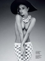 Miranda Kerr wearing Saint Laurent hat in Jalouse Magazine Credit  fashiongonerogue.jpg