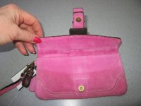 PinkSuedeBuckleWristlet003.jpg