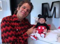 Perez Hilton2 and son, Mario Armando Lavandeira, III Perez Hilton, Jr. Credit dailymail.jpg