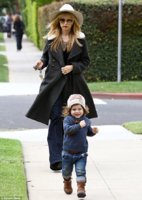Rachel Zoe and son Skyler in Hollywood yesterday.  Credit dailymail.jpg