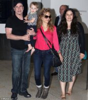 John Travolta, son Benjamin, wife Kelly Preston and their 13-year-old daughter Ella at Sydney Au.jpg