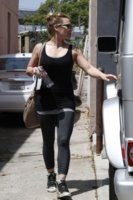 Hilary Duff with Alexander Wang Diego bag while leaving Pilates Class in Toluca Lake, April 23, .jpg