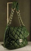 Chanel green Bubble Quilt bag.jpg