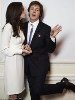 In 2011, Paul McCartney and Nancy Shevell marry.  Pic 1 -  The official wedding photograph taken.jpg
