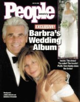 Barbara Streisand 1 and James Brolin wedding. Dress designed by Donna Karan Credit people.jpg