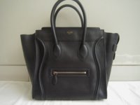 CELINE Mini Luggage Black Smooth Clafskin (6).JPG