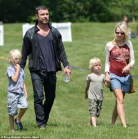 Naomi Watts and Liev Schreiber with sons Sacha and Kai at the TropFest short film festival in Br.jpg