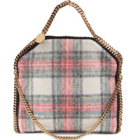 Stella falabella tartan fold over tote FW2013 1.jpg